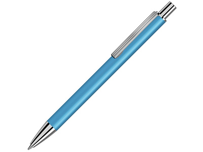 Ручка шариковая металлическая Groove (Голубой)