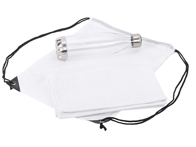 Спортивный набор с бутылкой и полотенцем Beginner