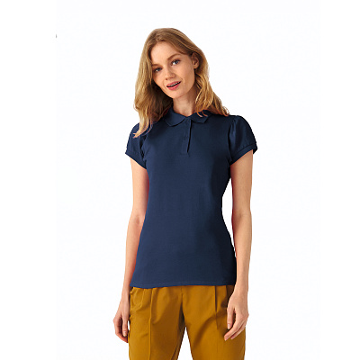 Поло женское Heavymill/women, темно-синий (Тёмно-синий)