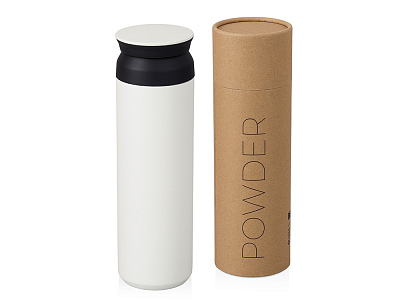 Вакуумный термос Powder (Белый)