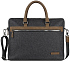 Портфель мужской BUGATTI Luce 15'', серый, полиэстер, 40х10х31,5 см - Фото 2
