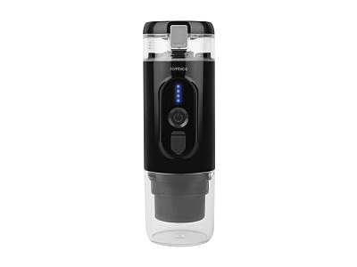 Портативная кофемашина с подогревом Barista 2 с логотипом Rombica (Чёрный)