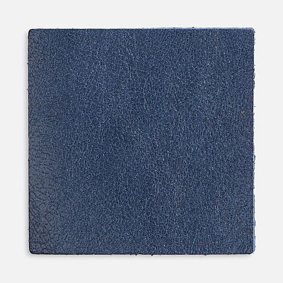 Лейбл кожаный Pasek, L  (Синий)