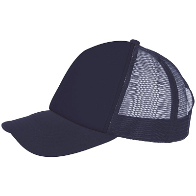 Бейсболка Bubble, темно-синяя (Тёмно-синий)