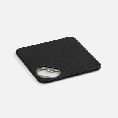 Костер с открывашкой для бутылок Bartender, ver.2, черный (Чёрный)