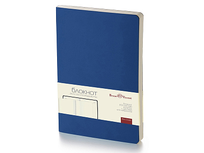 Блокнот А5 Megapolis Flex soft-touch (Тёмно-синий)