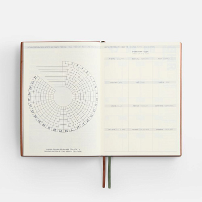 Ежедневник Avila, недатированный, зеленый