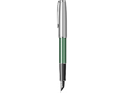 Ручка перьевая Parker Sonnet Essentials Green SB Steel CT