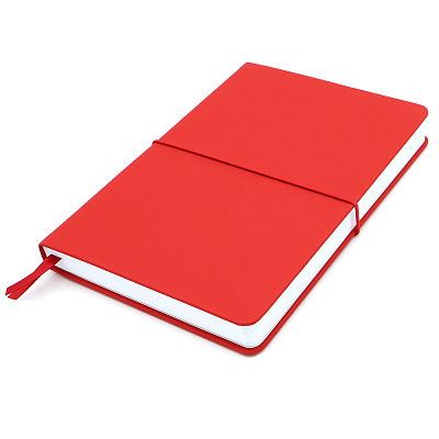 Блокнот A5 Veles в твёрдом переплёте  (Красный)