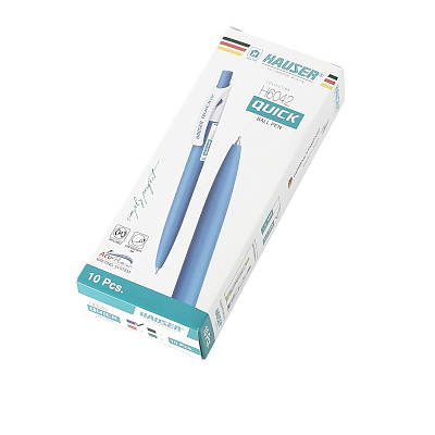 Шариковая ручка Hauser Quick, пластик