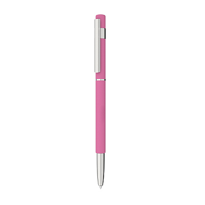 Ручка шариковая "Star", покрытие soft touch, розовый