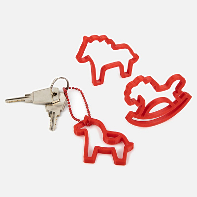 Подвеска «Лошадка с седлом», 3D-печать на заказ