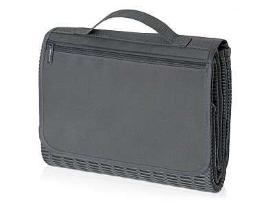 Плед для пикника Module с дышащей поверхностью (Тёмно-серый)