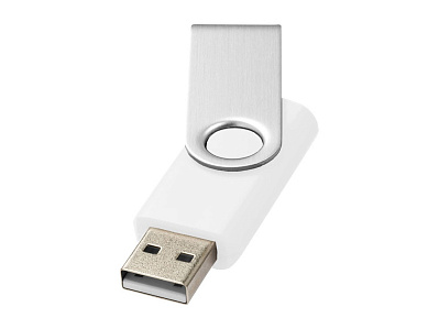 USB-флешка на 2 Гб Rotate basic (Белый)