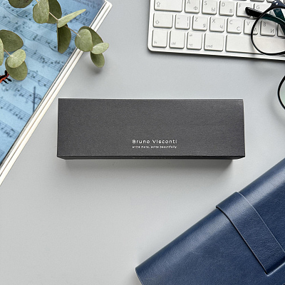 ФУТЛЯР  ПОДАРОЧНЫЙ SOFT TOUCH ПОД РУЧКУ (Чёрный)