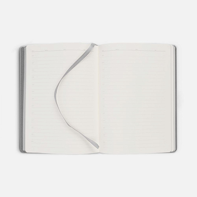 Ежедневник Shall, недатированный, серый