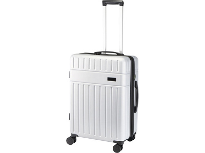 Чемодан Ровер расширяющийся, из переработанных материалов, размер М (Серебристый)