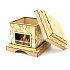 Камин малый - упаковка новогодняя из дерева - Фото 3