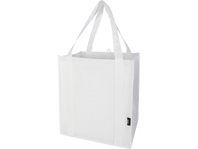 Эко-сумка Liberty из переработанного нетканого материала (Белый)