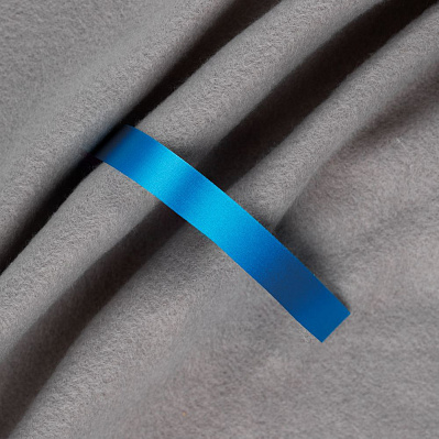 Лента сатиновая Satin 10 S, голубая, 50 см (Голубой)