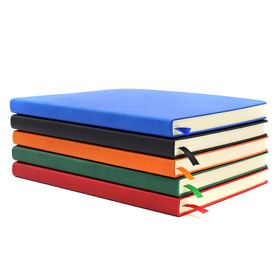 Ежедневник A5 недатированный Franco в мягком переплёте, красный