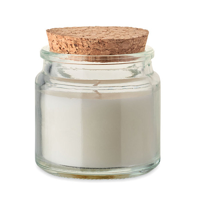 Plant based wax candle 70 gr (Бежевый)