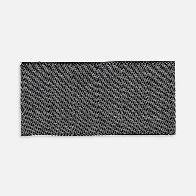 Лейбл тканевый Epsilon, XXS, темно-серый (Серый)