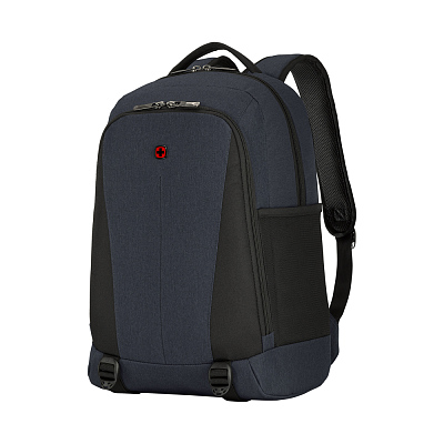 Рюкзак WENGER Oryson 16", серый/чёрный, переработанный ПЭТ/Полиэстер, 32х45х19 см, 25 л.