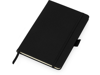 Блокнот А5 в твердой обложке Vision 2.0 soft-touch (Чёрный)