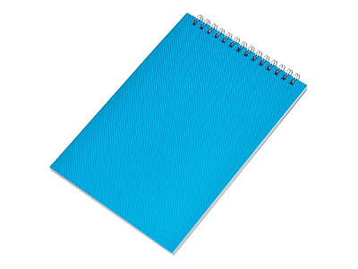 Блокнот А5 в пластиковой обложке (Синий) Блокнот А5 в пластиковой обложке (Синий)