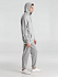 Толстовка с капюшоном унисекс Hoodie, серый меланж - Фото 10