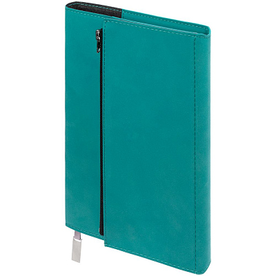 Ежедневник Grace на заказ, недатированный  (Бирюзовый)