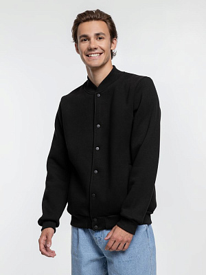 Бомбер Graduate, черный (Чёрный)