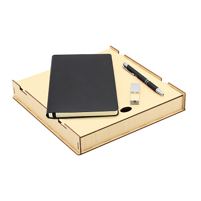 Подарочный набор Лэнни, (черный) (Чёрный)