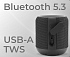 Портативная колонка MEG SDA020BL 20Вт - Фото 5