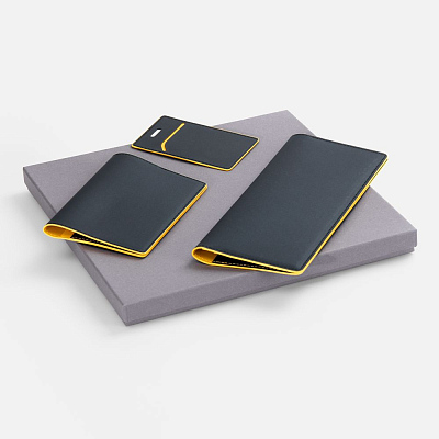 Набор Multimo Simple, черный с желтым (Желтый)