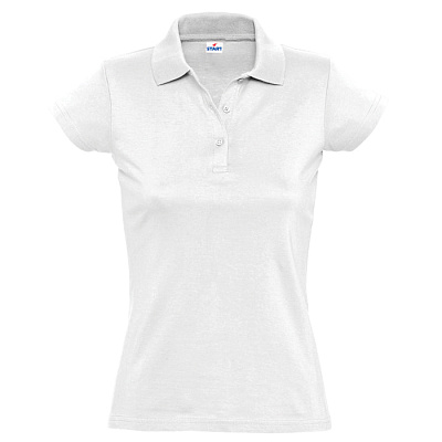 Поло женское "Miss Style" (Белый)