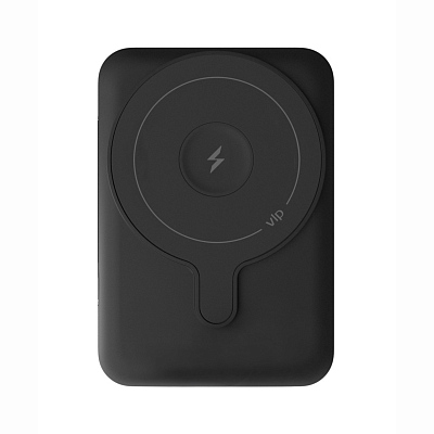 Беспроводной магнитный ПЗУ VLP Dual Magsafe PowerBank 5000, черный (Чёрный)