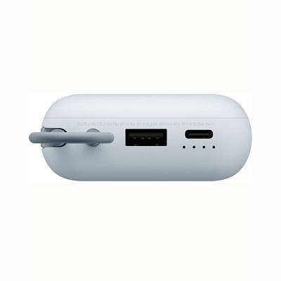 ПЗУ со встроенным кабелем Xiaomi Power Bank 10000, бежевый