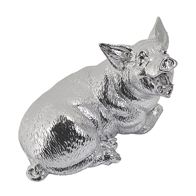 Статуэтка "Поросёнок"  (Серебристый)