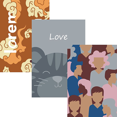 Плед на заказ Tricksy Net 4 цвета S полушерсть