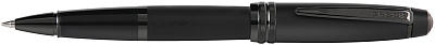 Ручка-роллер Cross Bailey Matte Black Lacquer. Цвет - черный. (Черный)
