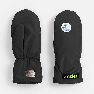 Варежки Warmshape, черные