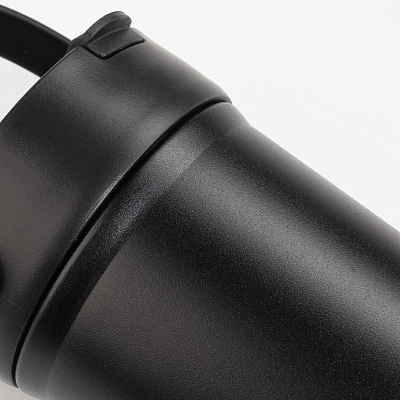 Термокружка "Pinta" 600 мл, покрытие пудра, черный