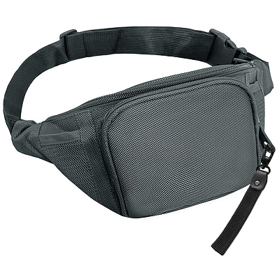 Поясная сумка SPLIT TO GO, Серый/Чёрный (Серый/черный)