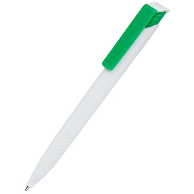 Ручка пластиковая Accent, зелёная (Зеленый)