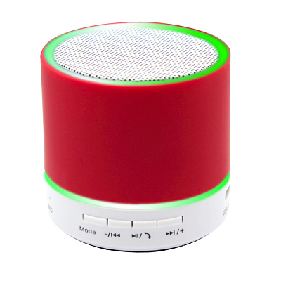 Беспроводная Bluetooth колонка Attilan (BLTS01), красная