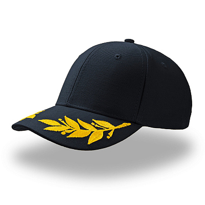 Бейсболка WINNER, 6 клиньев, металлическая застежка (Тёмно-синий)