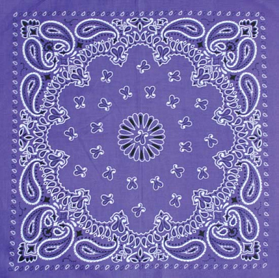 Бандана Огурцы классические фиолетовые (Фиолетовый)