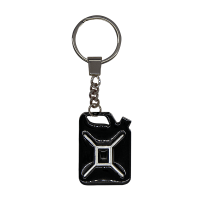 Брелок Канистра (черный с серебром)